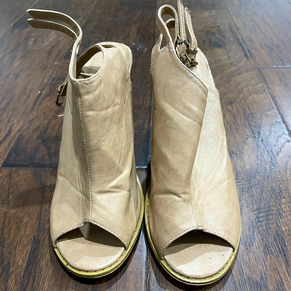 Tan Booties